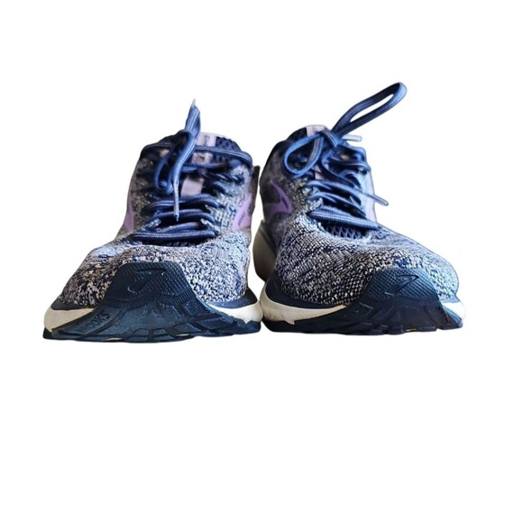 Brooks Ghost 11 Running Shoes Sz 10 Blue Purple Lightweight Cushion Sneakers - Picture 3 of 12